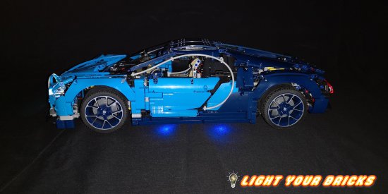 LED Light Kit für Lego Bugatti Chiron 42083